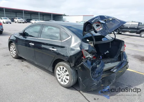 2019 Nissan Sentra S из США, поврежденный, VIN 3N1AB7AP1KY326257